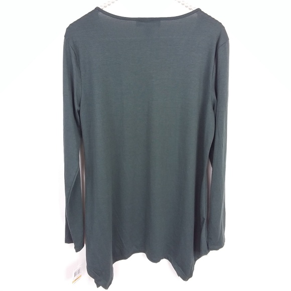 Style & Co Small Green Tunic NWT -5 - Picture 4 of 4
